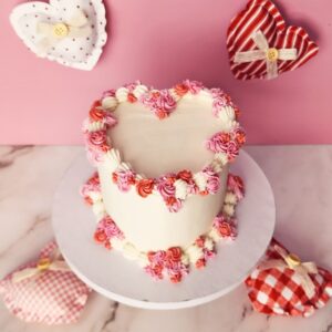Valentine’s Heart Cake